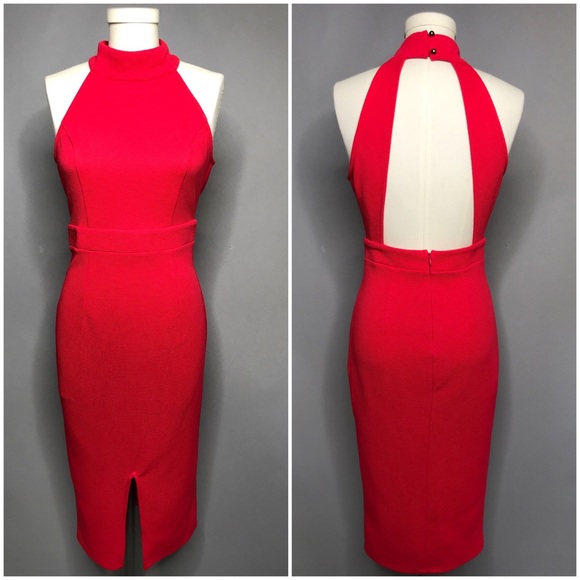 Lulu’s Outstanding Features Red Midi Dress - Picture 4 of 8